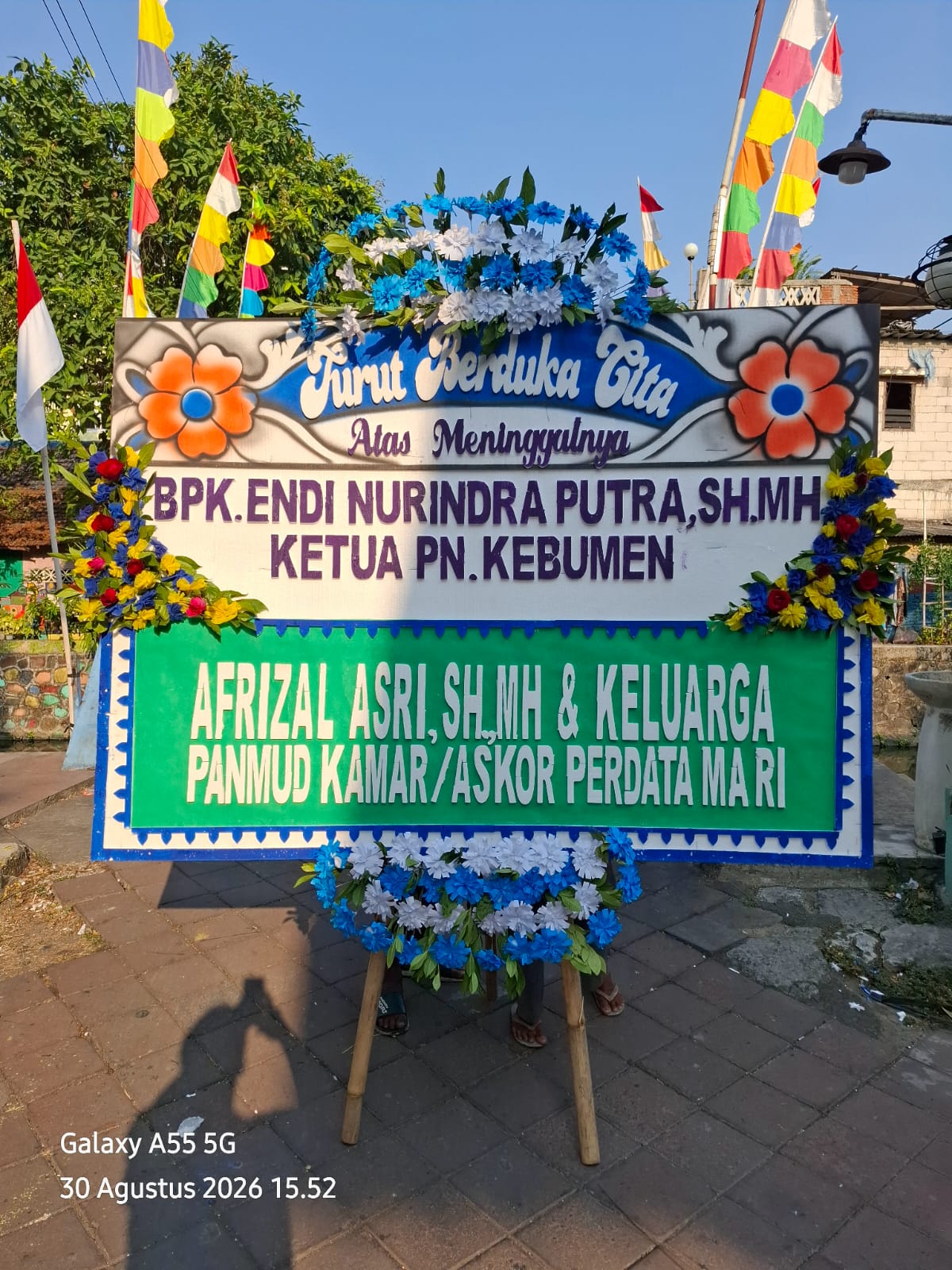 Bunga Papan Duka Cita Semarang